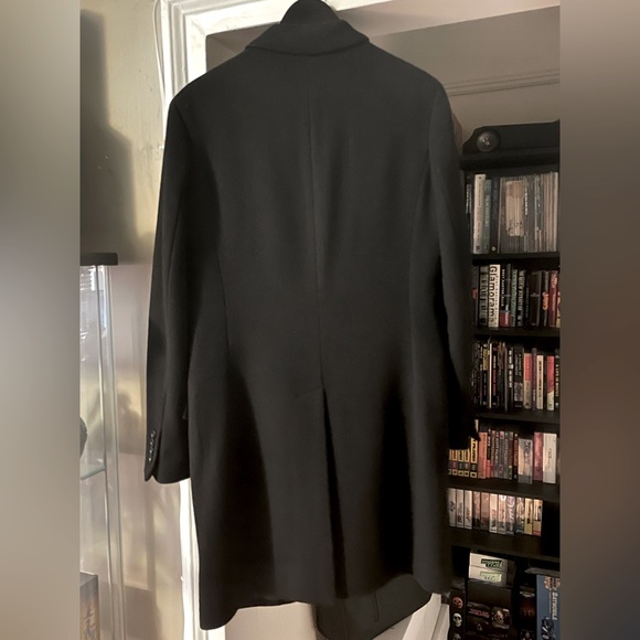 J. Crew Men’s Mayfair Topcoat — Black - Picture 3 of 7